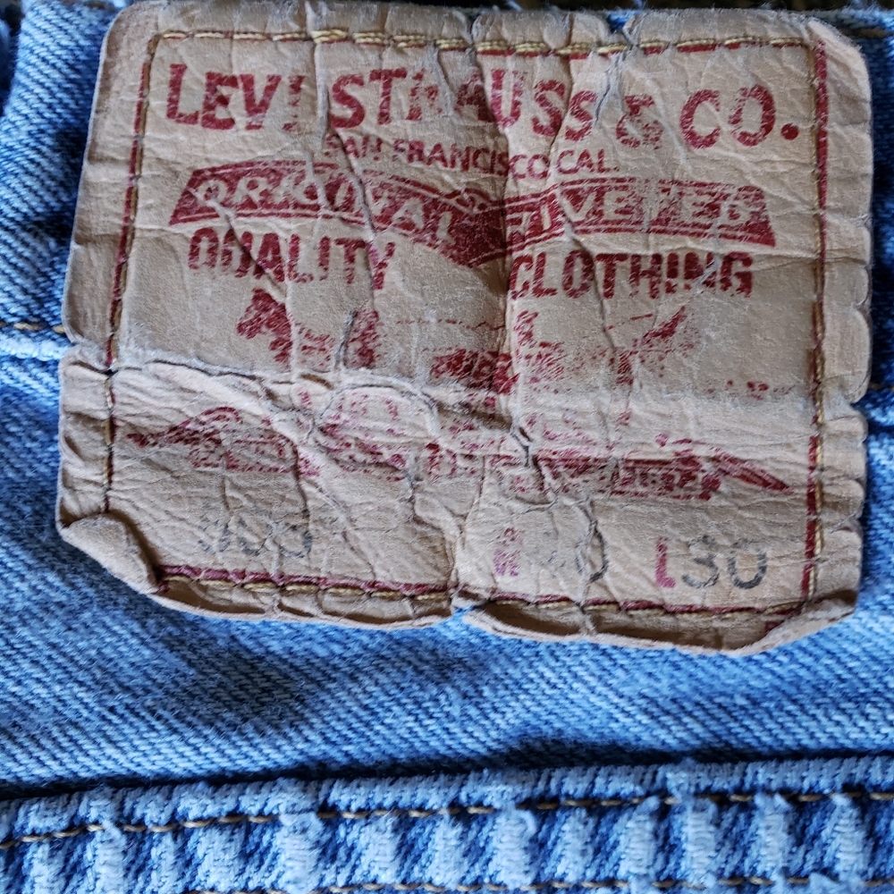 Levi's 505 Regular Fit Blue Jean's Used